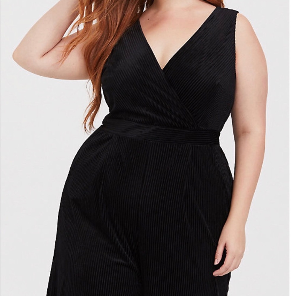 Torrid Velvet Jumpsuit